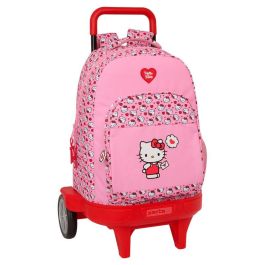 Safta Mochila Grande con Ruedas Compacta Evolutiva Extensible Hello Kitty 33x45x22cm