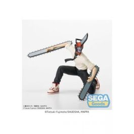 Sega Pm Figura Coleccionable Chainsaw Man 13 cm de PVC Resistente Diseño Perchering para Estantería Anime Detallada Sega Pm Figura Coleccionable Chainsaw Man 13 cm de PVC Resistente Diseño Perchering para Estantería Anime Detallada