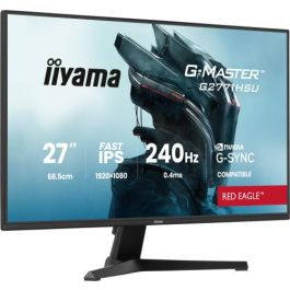 iiyama G-Master G2771HSU-B1 Monitor 27" (68,6 cm) 1920x1080 FHD Fast IPS 240 Hz 0,4 ms G-SYNC Compatible AMD FreeSync USB-C Negro