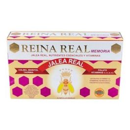 ROBIS Reina Real Memoria - Jalea Real Fresca 500mg, Colina, Vitaminas B - Mejora Concentración y Rendimiento Intelectual - 20 Ampollas Precio: 19.69. SKU: B14T8VECCZ
