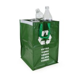 Confortime Bolsa Rafia Reciclaje Vidrio 44 x 32 x 0.5 cm (24 Unidades)