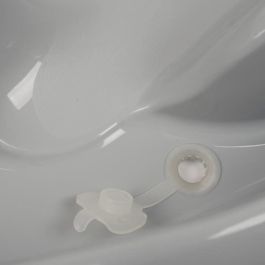 Thermobaby TUB LAGOON Bañera Evolutiva Bebé con Asiento Integrado 0-12 Meses para Recién Nacido y Niño Pequeño Gris