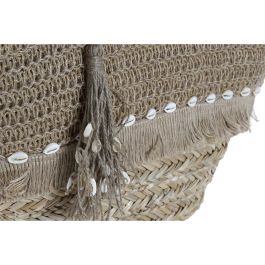 Bolso Mediterraneo DKD Home Decor Natural 15 x 51.5 x 53 cm