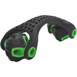 Schildkröt Fitness rodillo de masaje 19 cm polipropileno negro/verde