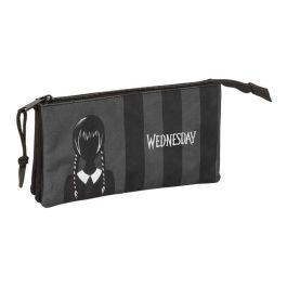 Bolso Escolar Portatodo Safta Triple Wednesday 120x220x30 mm Bolso Escolar Portatodo Safta Triple Wednesday 120x220x30 mm
