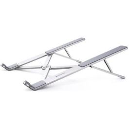 Ugreen UG-40289 Soporte Plegable para Portátil de Aluminio y Silicona, Ajustable en Altura, hasta 17.3 Pulgadas, Plata Precio: 42.69000032. SKU: B12AEY3KP7