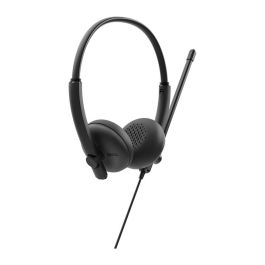 Dell WH125 Auriculares con Cable USB-C, Micrófono, Negro