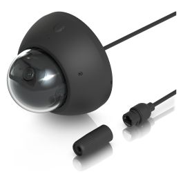 Ubiquiti UVC-AI-Dome Cámara de Seguridad IP 8MP/4K con IA, Visión Nocturna 40m, Domo para Interior/Exterior, Resistente IP66, Alimentación PoE, Negro