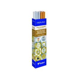Papel De Embalar Kraft Rollo Sadipal Oro/Plata 1X3 M 60Gr Expositor De 25 Rollos (15Xoro Y 10Xplata) Precio: 106.58999989. SKU: B1K45SVXXZ
