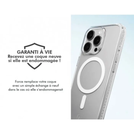 Force Case Funda Air Xtrem MagSafe para iPhone 17 Reciclada con Efecto Brillantina - AABNU05564