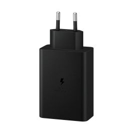 Samsung EP-T6530NBEGEU Cargador de Pared 65W Triple Puerto para Carga Rápida con 2x USB-C y 1x USB-A Negro