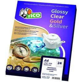 Etiquetas Adh.Impr.Tico A4 Blanca Brillante Laser Caja 100H Redonda Ø 36 Mm 3.500 Uds.(Pg4-36) Precio: 44.5900004. SKU: B15SKMJK8L