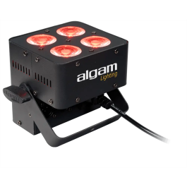 Algamlight Foco Proyector LED 4 x 10W RGBW Algamlight con 4 LEDs de 10W y Ángulo de Haz de 22°, Control DMX y Modos Automático y Musical Precio: 35.50000003. SKU: B1F573J5SE