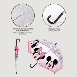 Cerdá Paraguas Manual Burbuja de Minnie Mouse para Niñas, 45 cm de Diámetro, Color Rosa - Recomendado 2-8 Años Cerdá Paraguas Manual Burbuja de Minnie Mouse para Niñas, 45 cm de Diámetro, Color Rosa - Recomendado 2-8 Años
