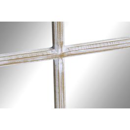 Espejo de pared DKD Home Decor Blanco Decapé 90 x 2 x 90 cm 90 x 2,5 x 90 cm (90 Piezas)
