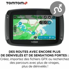 TomTom TTRIDER550 GPS para motocicleta RIDER 550 4,3 pulgadas, mapa mundial, TomTom Traffic, alertas zonas peligro, manos libres TomTom TTRIDER550 GPS para motocicleta RIDER 550 4,3 pulgadas, mapa mundial, TomTom Traffic, alertas zonas peligro, manos libres