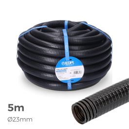 Edm Corrugado para exterior, medida interior 23mm, exterior 32mm, longitud 5m, m-32
