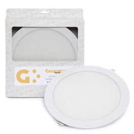 Placa LED Circular 20W 1600Lm 4200ºK Estuche Personalizado [GR-RDP15-20W-W-EP01]