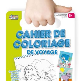 Jeux 2 momes Cuaderno para Colorear con Asa, 13 Animales, Puntos a Conectar, para Niños Mayores de 3 Años, 15x1,5xh.25 cm