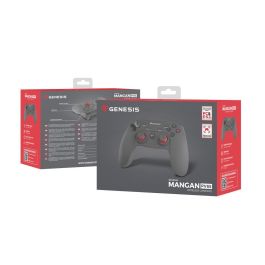 GENESIS PV65 Mando Gamepad Inalámbrico RF Negro para PC, PS3. Analógico/Digital con Vibración, Joysticks Dobles y Superficie Engomada. GENESIS PV65 Mando Gamepad Inalámbrico RF Negro para PC, PS3. Analógico/Digital con Vibración, Joysticks Dobles y Superficie Engomada.