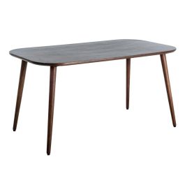 Mesa Marrón Oscuro Madera de Mango 145 X 80 X 75 cm