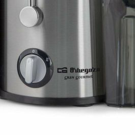 Orbegozo LI 5060 Licuadora 600W, 2 Velocidades, con Recipientes Desmontables, Boca Extra-Ancha y Acabado en Acero Inoxidable