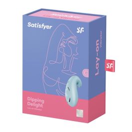Satisfyer Dipping Delight Vibrador Lay-On Azul Claro Precio: 21.49999995. SKU: SLC-96132