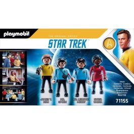 Playmobil Star Trek - Set de Figuras Coleccionistas con Captain Kirk, Spock, Uhura y McCoy