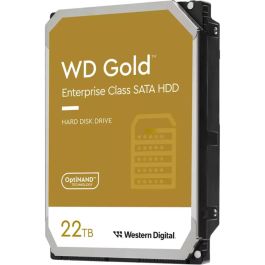 Western Digital Gold disco duro interno 22 TB 7200 RPM 512 MB 3.5" Serial ATA III Precio: 576.88999995. SKU: B15X7LQKL2