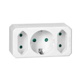 ORNO OR-AE-13250(GS) Alargadera de Pared con 1 Toma SCHUKO y 2 Tomas Europeas para Conexión Múltiple Precio: 2.541. SKU: B16M3Q2XLW