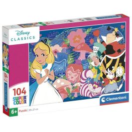 CLEMENTONI Puzzle Alicia en el País de las Maravillas Disney 104 Piezas 37,9x26,9cm Precio: 9.68999944. SKU: B1CFLQ8EFQ