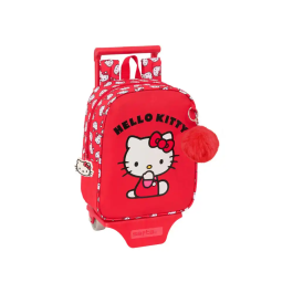 Mochila Escolar Hello Kitty Iconic Blanco Rojo 22 x 27 x 10 cm Precio: 19.49999942. SKU: B19M7ZT2LJ