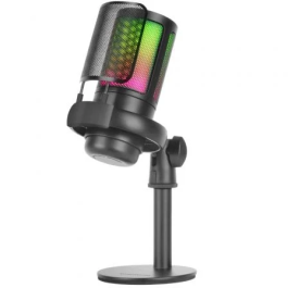 Mars Gaming Micrófono MMIC-SE USB 2.0 Negro Estudio Profesional ARGB 196kHz 24 bits Cardioide Monitoreo sin Latencia Precio: 28.69000024. SKU: B1HCHEY2M3