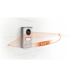 Scs Sentinel Videoportero con Cable VisioDoor 7+, Pantalla táctil 7", 120°, Visión Nocturna, Grabación, RFID, IP55