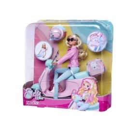 Smoby Steffi Love en su patinete SMO4006592097158