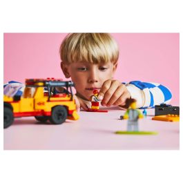 Lego City 60453 Vehículo de Rescate en la Playa Juguete para Niños de 6 Años con Tiburón