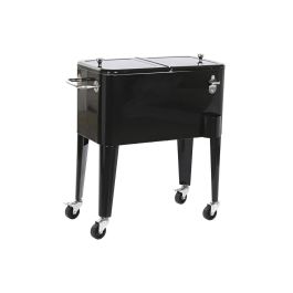 Nevera Portátil DKD Home Decor 74 x 43 x 83 cm Negro Acero Aluminio Polipropileno 56 L Precio: 164.58999953. SKU: B1FKSR2QK3