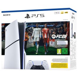 Sony PlayStation 5 Slim DISC Consola 1TB Blanca