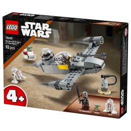 Lego Star Wars Caza Estelar N-1 de Mando y Grogu 75410 con 3 Personajes LEGO
