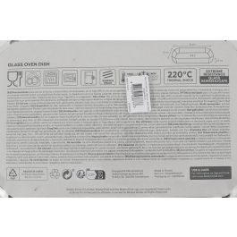 Fuente para horno rectangular 33 x 22 cm 3.2L Masterc - Inde (5 Unidades) Fuente para horno rectangular 33 x 22 cm 3.2L Masterc - Inde (5 Unidades)
