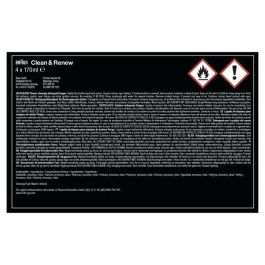 Braun BRA1710895498711 Cartucho de limpieza Recambios CCR4 Clean & Renew Para estación SmartCare - Paquete de 4