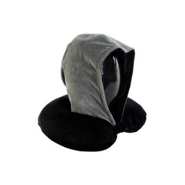 DKD Home Decor Cojin Viaje Básicos Negro Gris Claro Poliéster 10 x 32 x 30 cm (4 Unidades) Precio: 33.88999944. SKU: B157GHWZJP