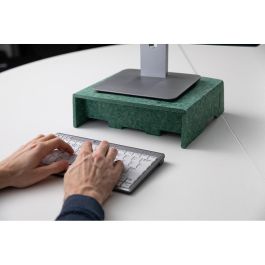 BakkerElkhuizen Soporte Monitor Q-riser 90 Circular Verde