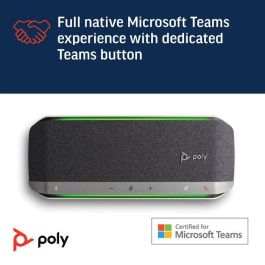 Poly Sync 40 Microsoft Teams Certified Speakerphone para Salas Flexibles y Huddle