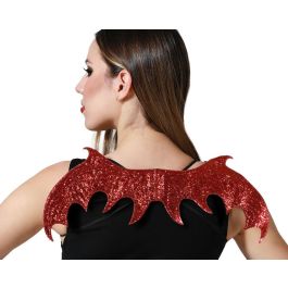 Alas Halloween Rojo Brillante Diablesa Mujer Adulto Precio: 2.2868993103. SKU: B138WK9KTG