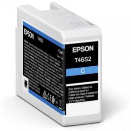 EPSON Singlepack Cyan T46S2 UltraChrome Pro 10 ink 25ml SC-P700 Precio: 28.9500002. SKU: B19Y3YL376