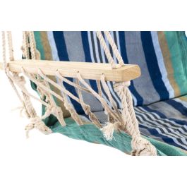 Silla Colgante Terraza Y Jardin DKD Home Decor Azul Multicolor 50 x 100 x 50 cm Silla Colgante Terraza Y Jardin DKD Home Decor Azul Multicolor 50 x 100 x 50 cm
