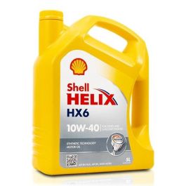 Shell Helix HX6 Aceite de Motor 10W-40 5 Litros