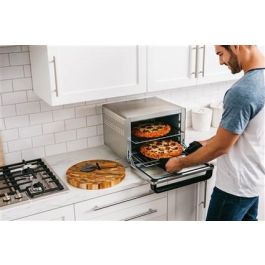 Ninja Horno de Sobremesa Multifunción 10 en 1 con Tecnología True Surround Convection para Cocción Rápida y Uniforme