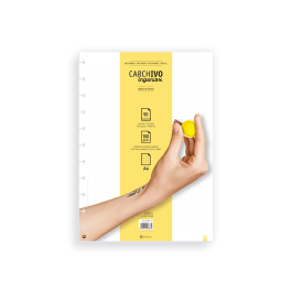 Carchivo Recambio Cuaderno Ingeniox A4 50 Hojas Dots Papel Premium Opaque 100 Gramos Certificado FSC Precio: 5.50000055. SKU: B17B9TZVAS